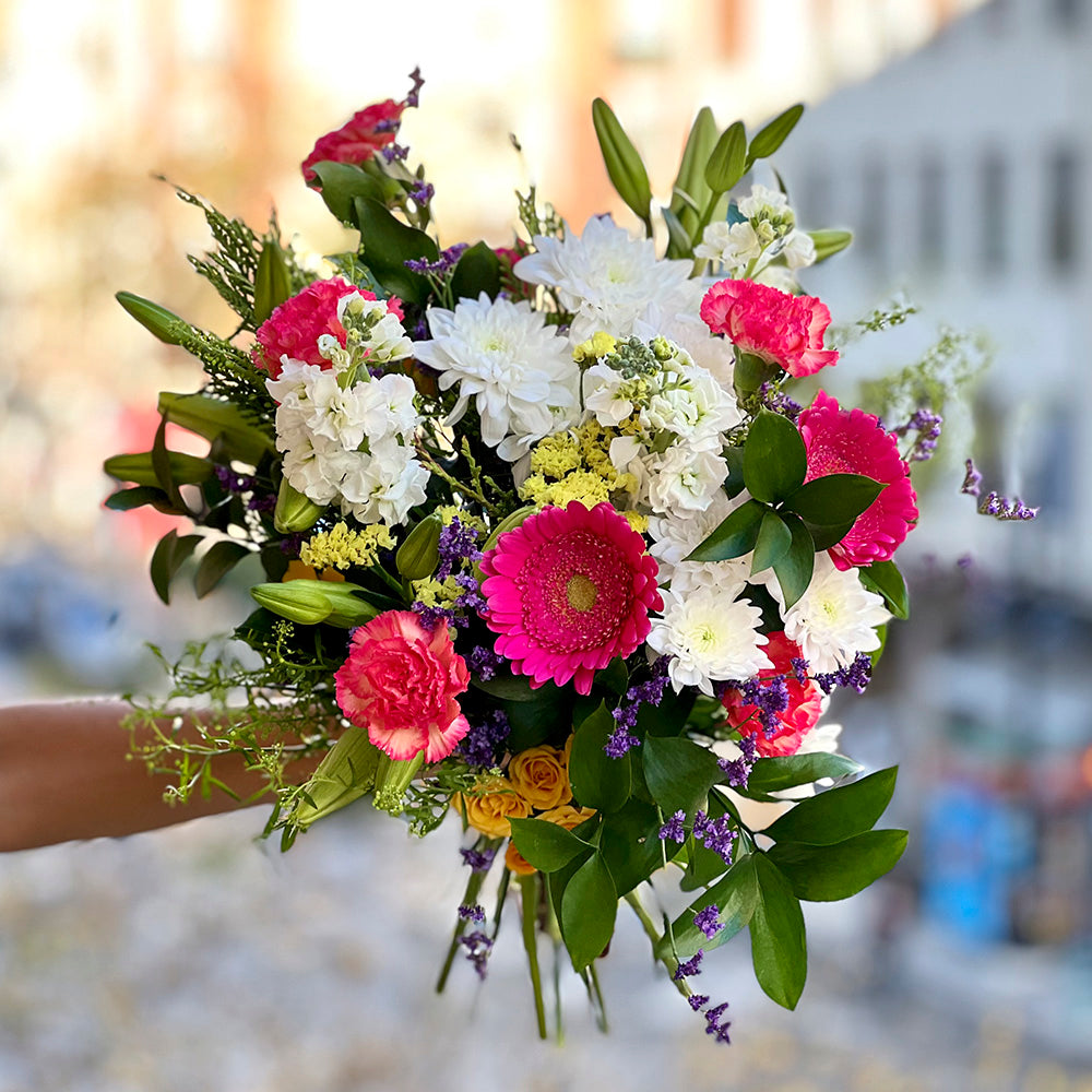 Mariée Atelier Floral Ramo de flores Ramo de flores Colorido envío Gratis en Valencia regalos gift flowers blumen geschenk bouquet