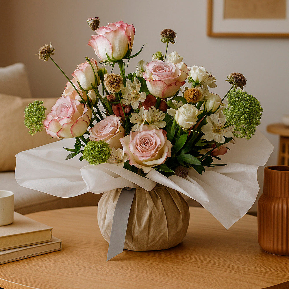mariee-atelier-floral-ramo-de-autor-ramo-de-flores-pasteles-flores-domicilio-valencia-diseño-regalos-gift-flowers-blumen-geschenk-bouquet-Arreglos Florales Premium en Valencia