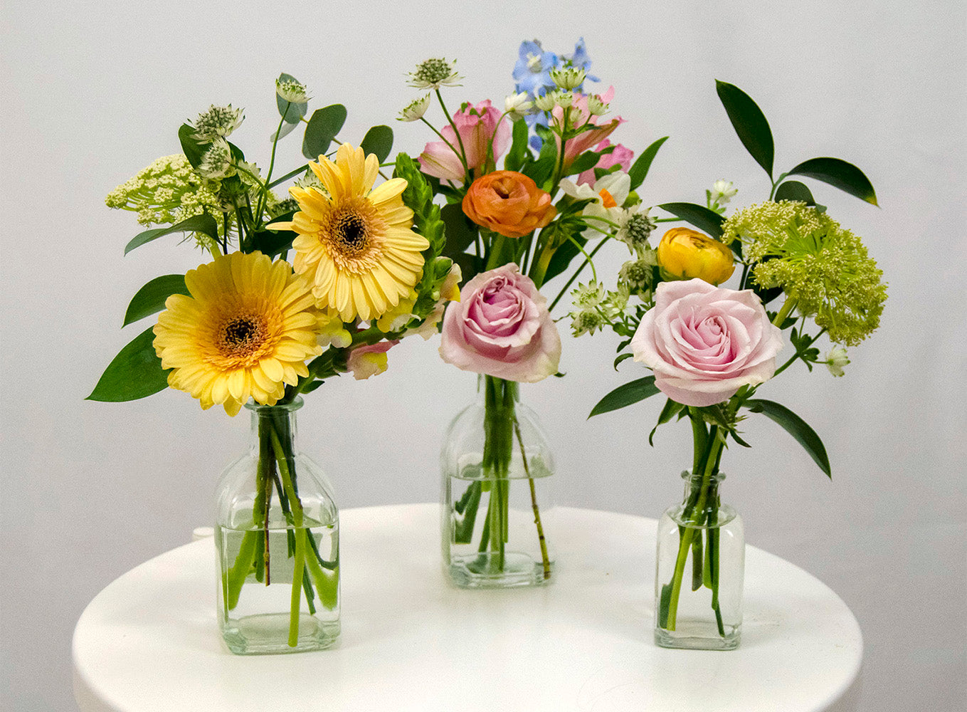 Mariee Atelier Floral Eventos Pack de Jarroncitos