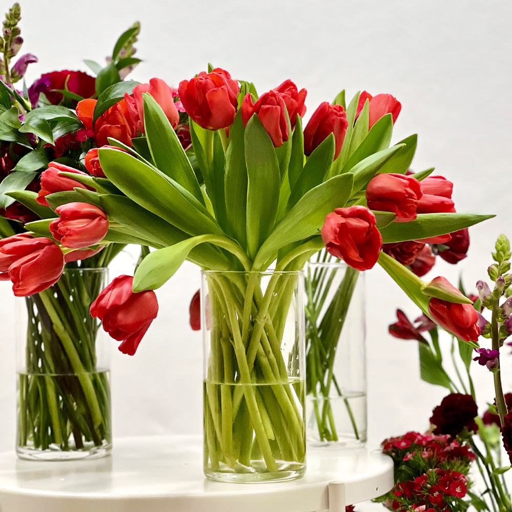 Mariée Atelier Floral Ramo de tulipanes rojos Valencia