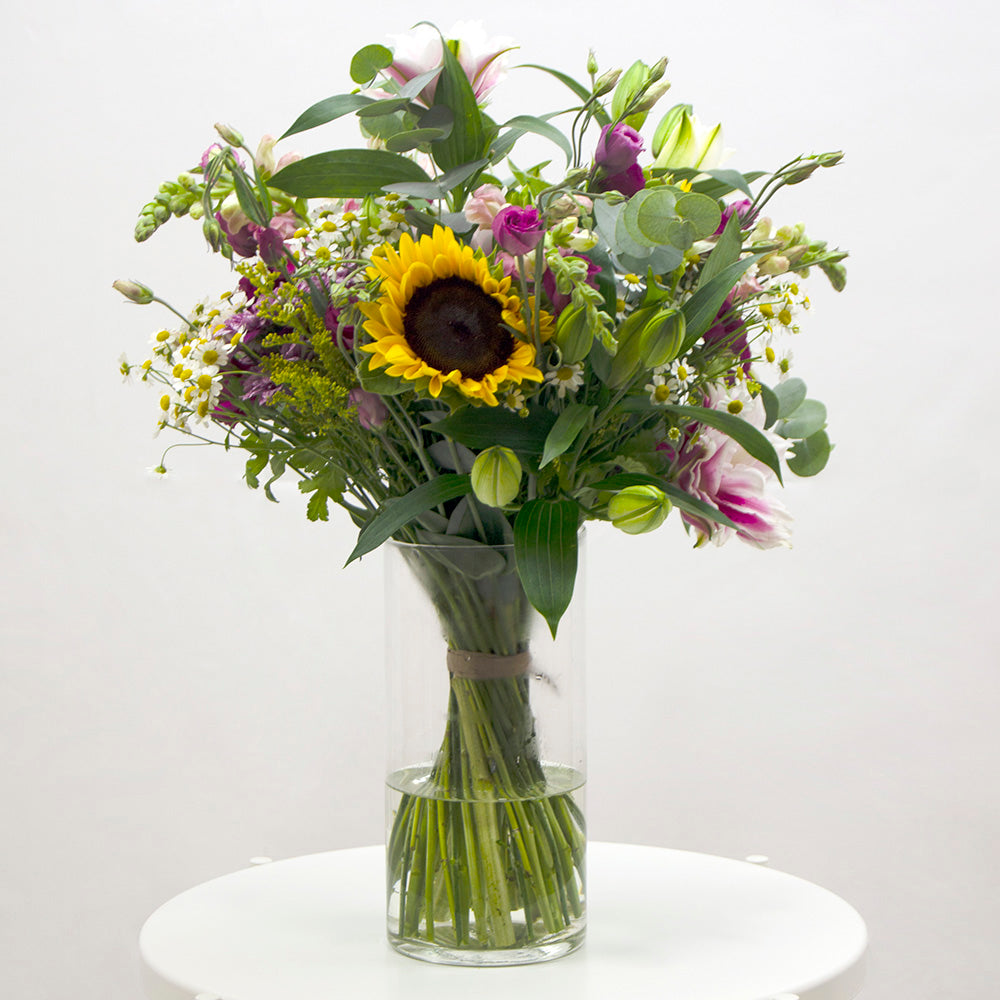 Mariee Atelier Floral Ramo de flores a domicilio Ramo de flores de girasol floristería
